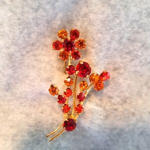 Australian crystal brooch.